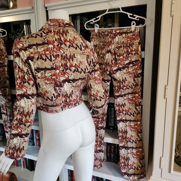 Vintage Karl Kani Name Print Two Piece Jacket and Pant Set - Picture 2 of 5